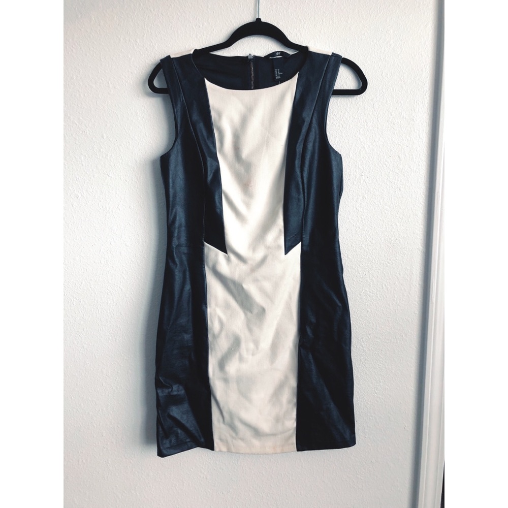 Black and White mini dress